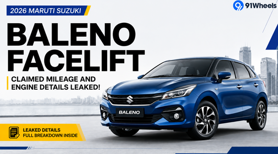 2026 Maruti Suzuki Baleno Facelift Claimed Mileage And Engine Details Leaked!